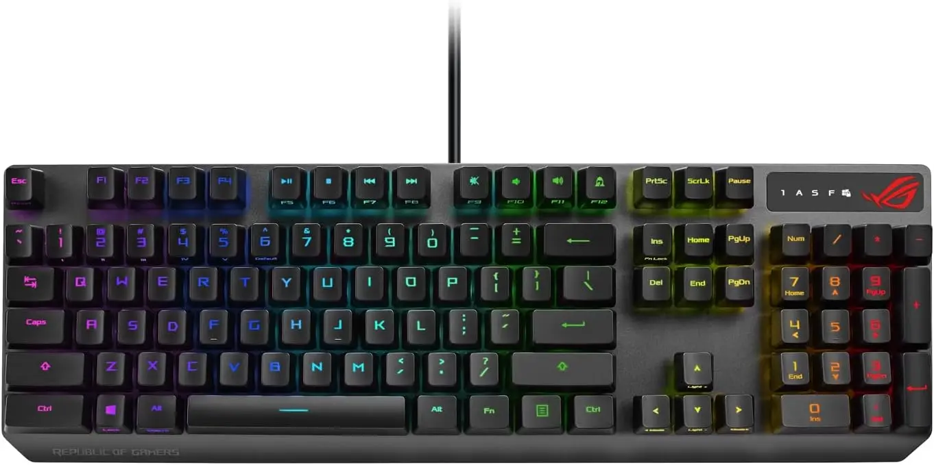 ASUS ROG Strix Scope RX Full-Size Optical Gaming Keyboard
