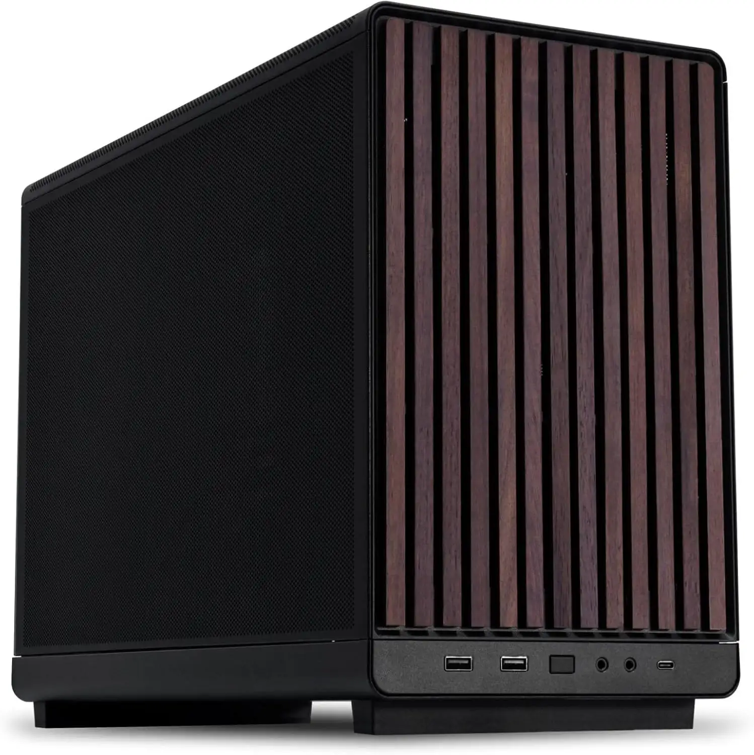 Lian Li A3X mATX/ITX Mini Tower PC Case — Wood Front Panel